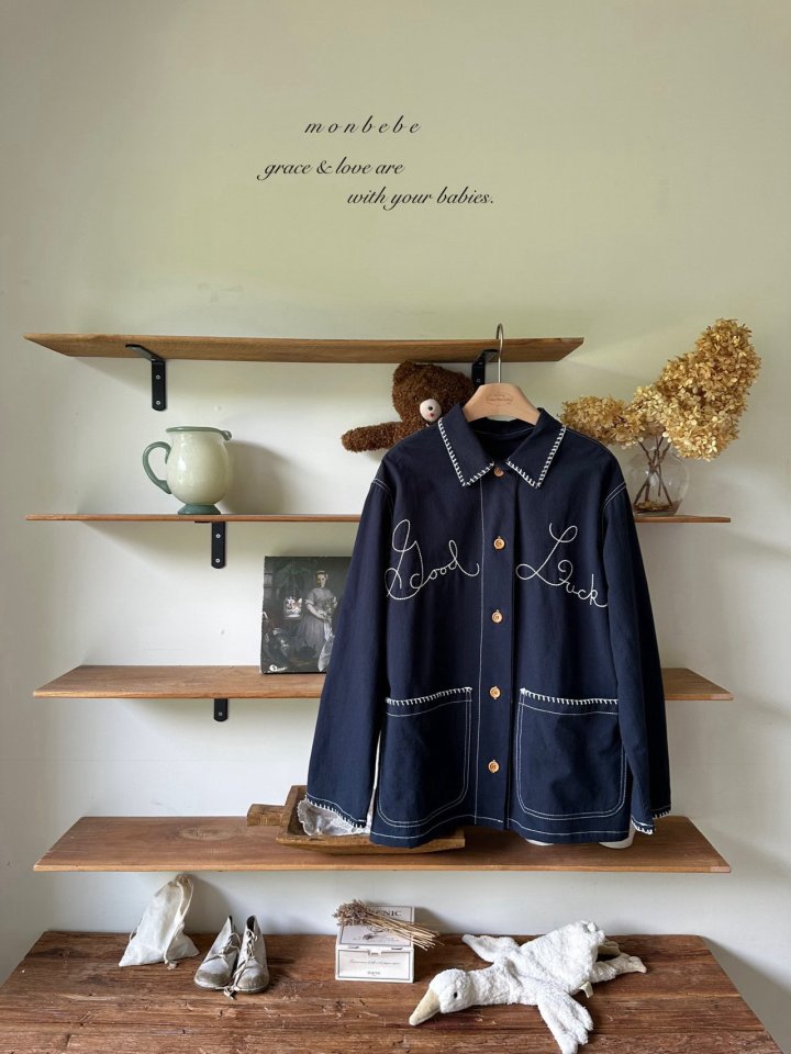 【monbebe】　Good Luck Stitch jacket （ママサイズ）