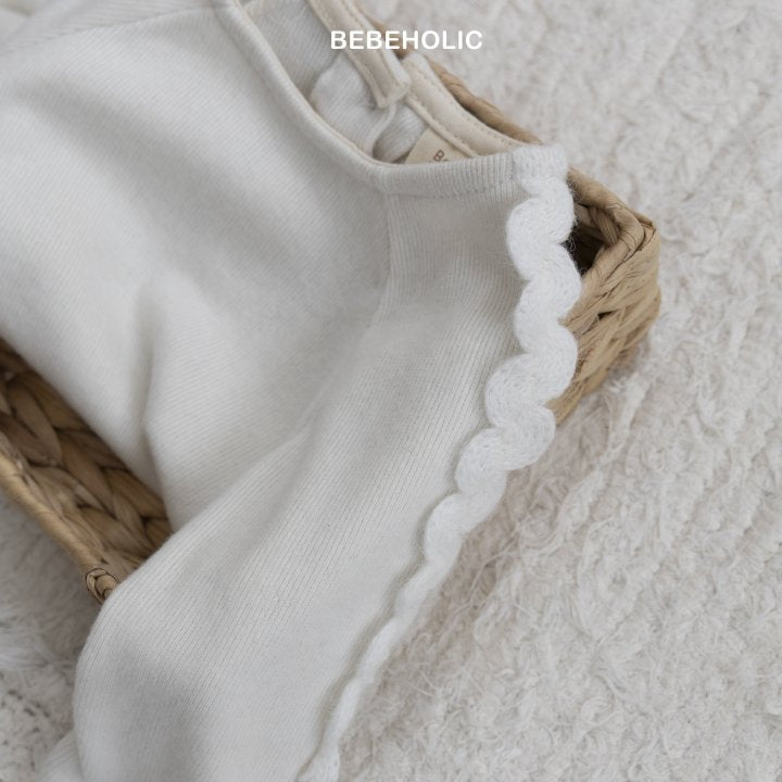 【bebeholic】 Wave sleeve T-shirts
