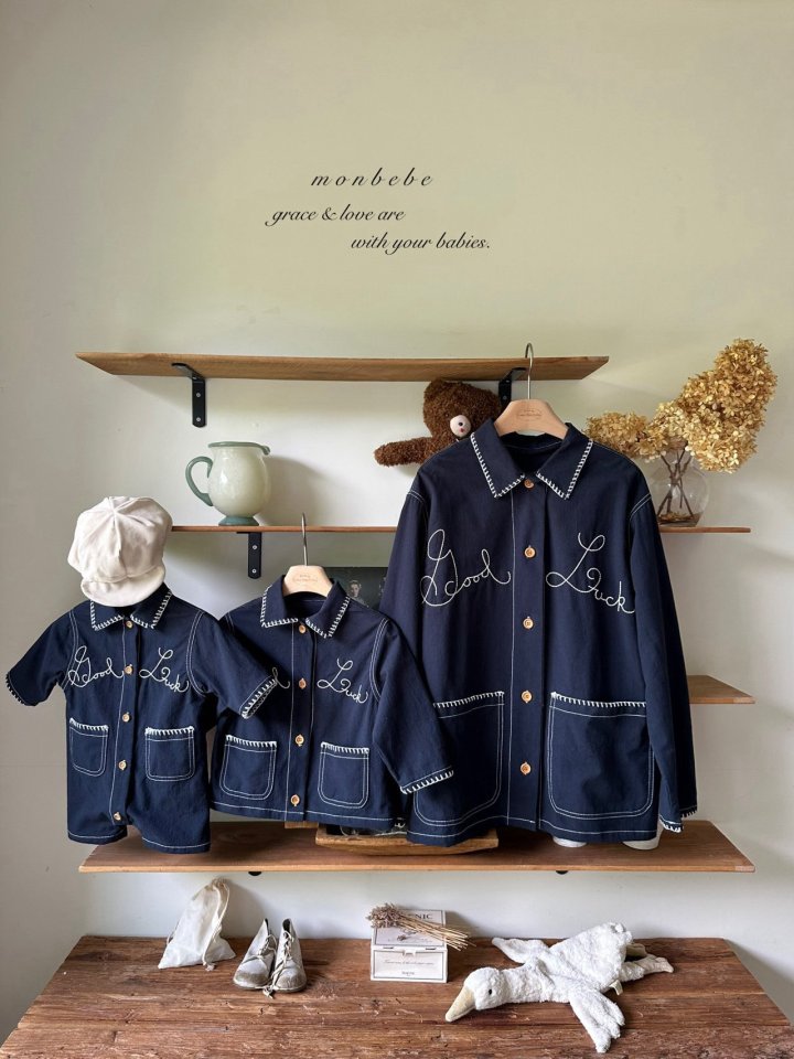【monbebe】　Good Luck Stitch jacket （ママサイズ）