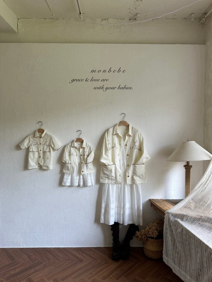 【monbebe】　Good Luck Stitch jacket （ママサイズ）