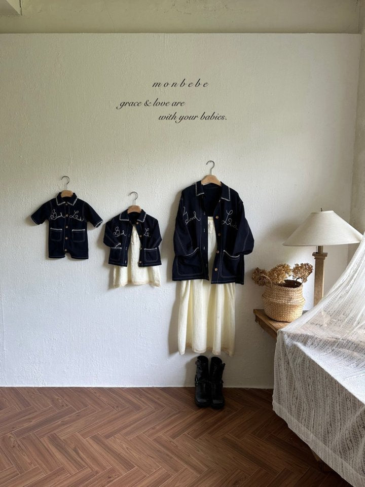 【monbebe】　Good Luck Stitch jacket （ママサイズ）