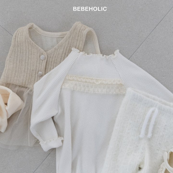 【bebeholic】 Louis Lace T-shirts