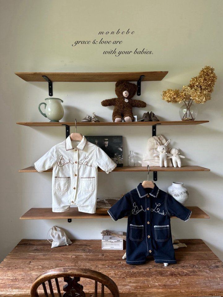 【monbebe】 Good Luck Stitch Suit