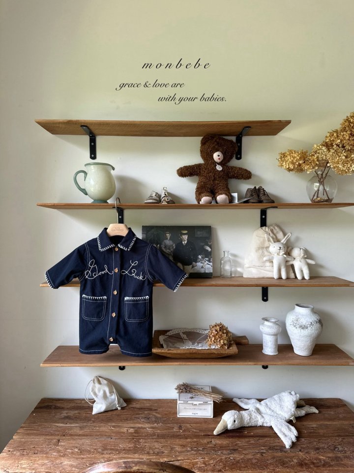 【monbebe】 Good Luck Stitch Suit