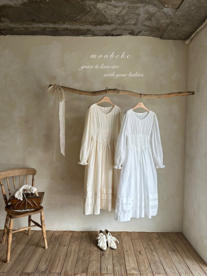 【monbebe】　Miel dress (ママサイズ）