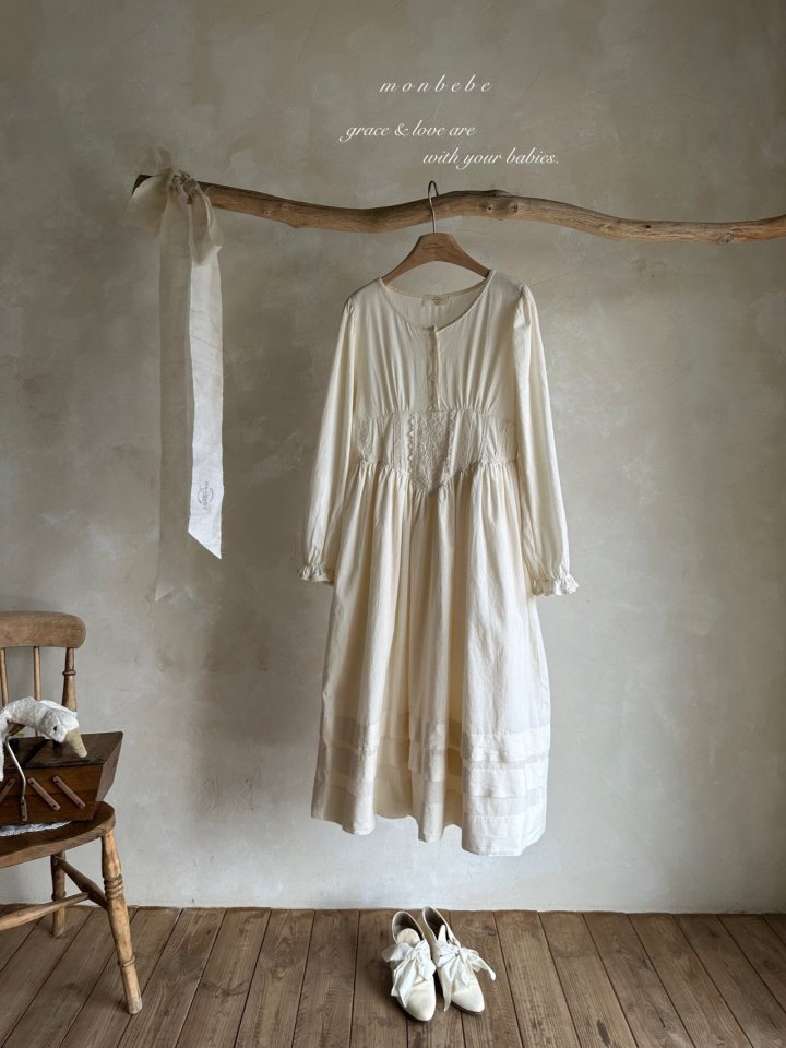 【monbebe】　Miel dress (ママサイズ）