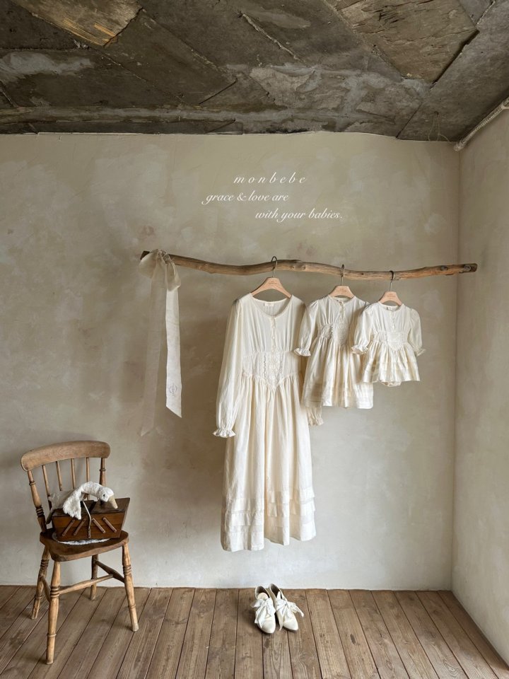 【monbebe】　Miel dress (ママサイズ）