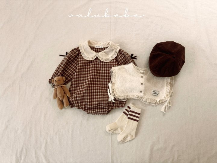 【valubebe】 Poing Ribbon Cape (Bebe)