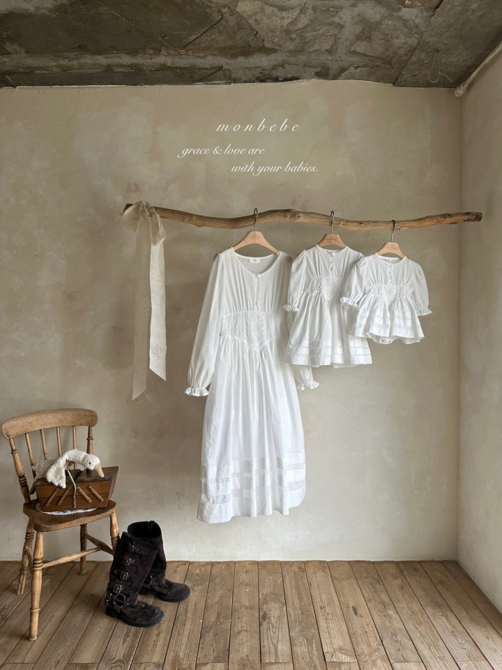 【monbebe】　Miel dress (ママサイズ）