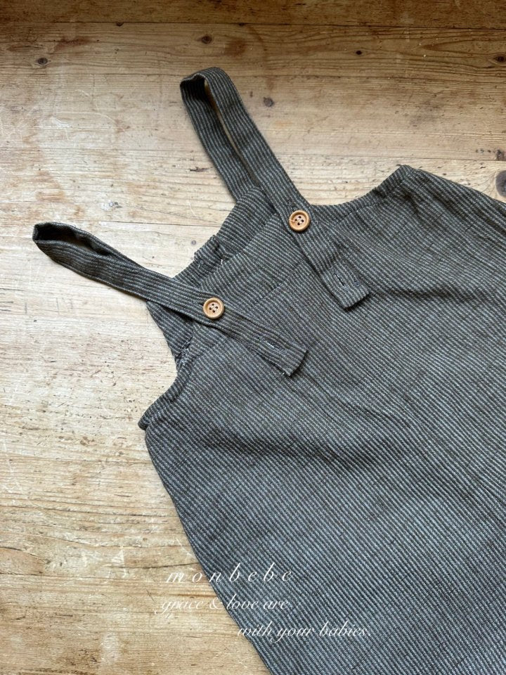 【monbebe】 Pino overall pants