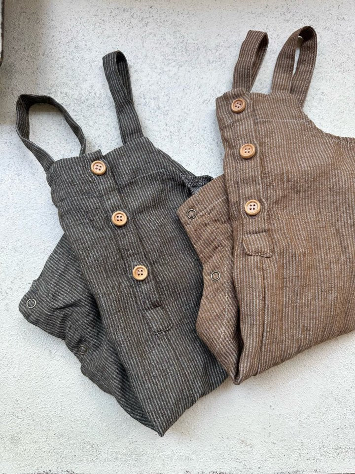 【monbebe】 Pino overall pants