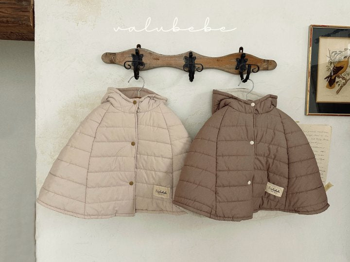【valubebe】 Padded Hooded mangto (Bebe)