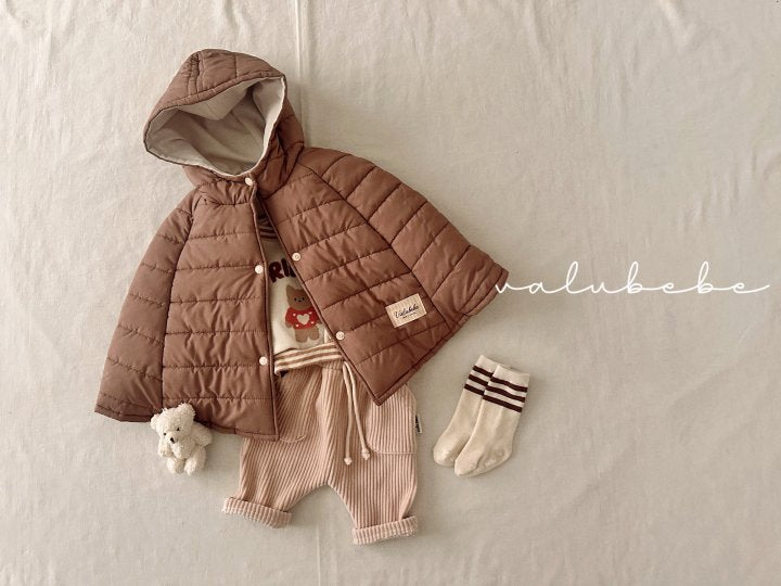 【valubebe】 Padded Hooded mangto (Bebe)