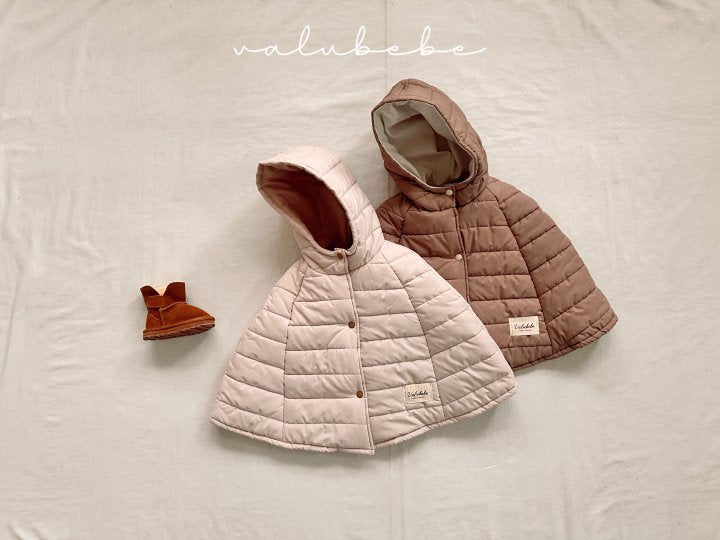 【valubebe】 Padded Hooded mangto (Bebe)