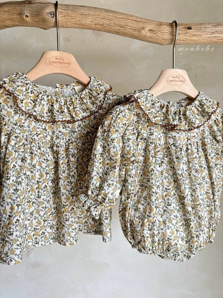 【monbebe】 Liberty blouse