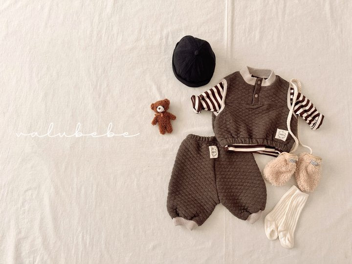 【valubebe】 Totoro quilted pants (bebe, kids)