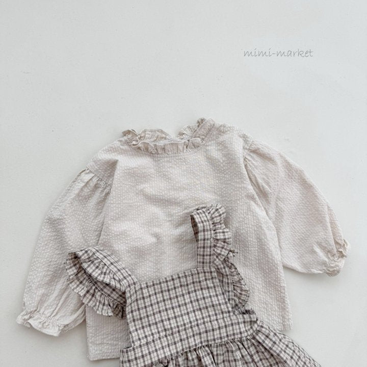 【mimi market】 Bao blouse