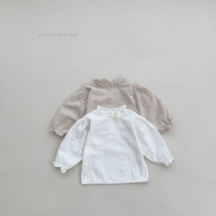 【mimi market】 Bao blouse