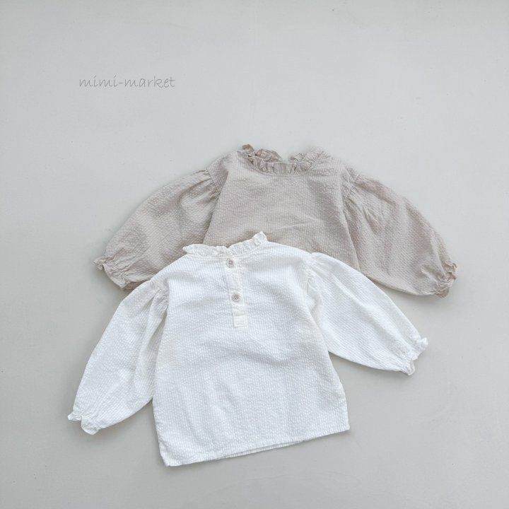 【mimi market】 Bao blouse