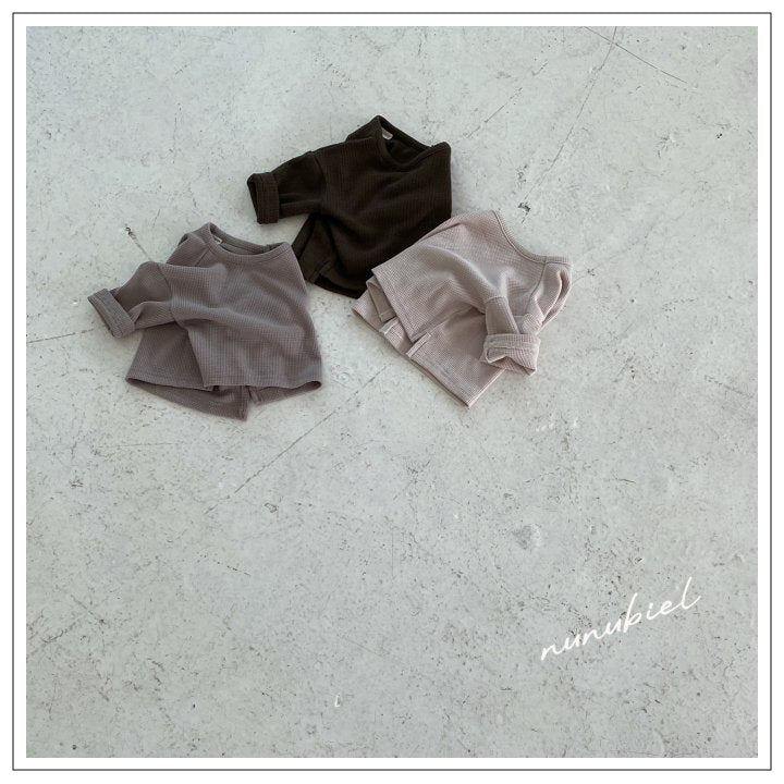【nunubiel】 waffle t-shirts