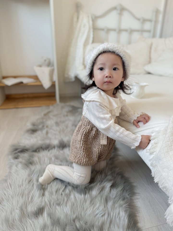 【mimi market】 Morang overall bloomer