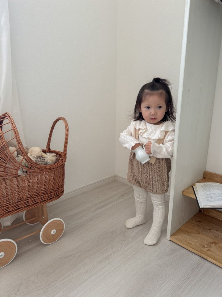 【mimi market】 Morang overall bloomer