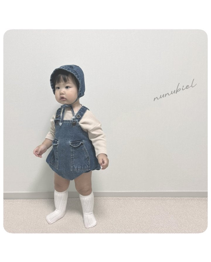 【nunubiel】 bebe waffle t-shirts　