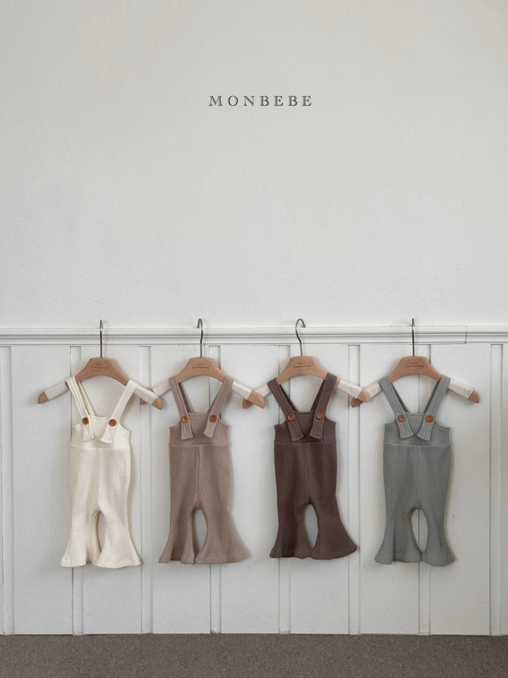 【monbebe】 Bootcut Melange panst