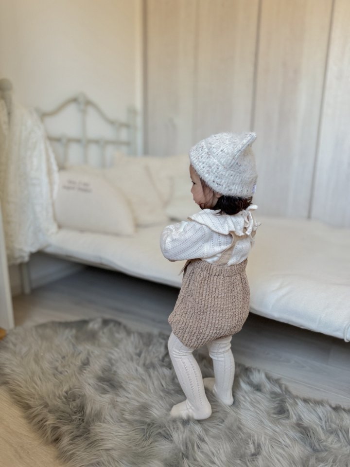 【mimi market】 Morang overall bloomer