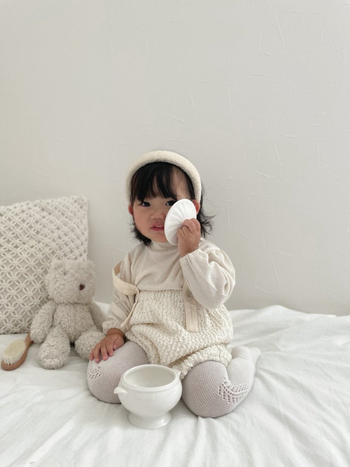 【mimi market】 Morang overall bloomer