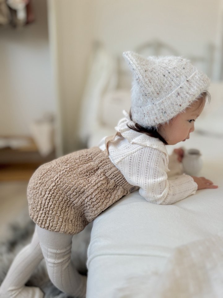 【mimi market】 Morang overall bloomer