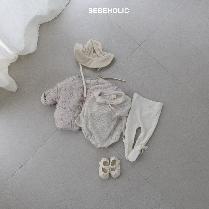 【bebeholic】 Ribbon foot leggings
