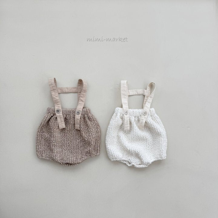 【mimi market】 Morang overall bloomer