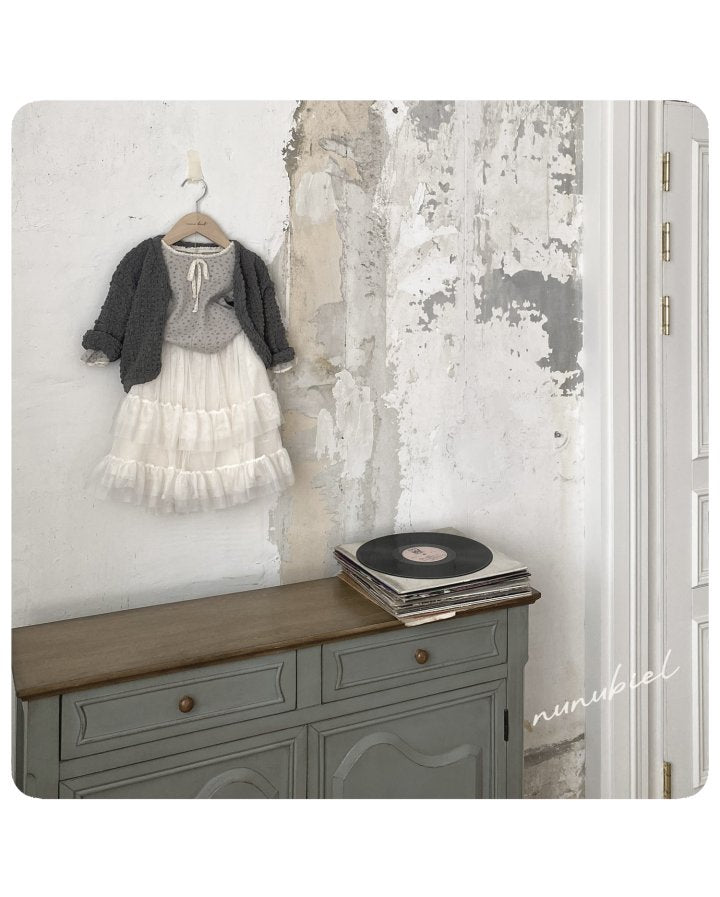 【nunubiel】 mesh skirt
