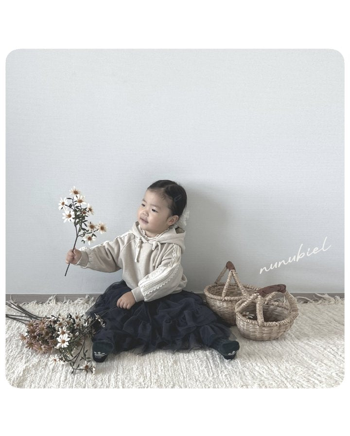 【nunubiel】 mesh skirt