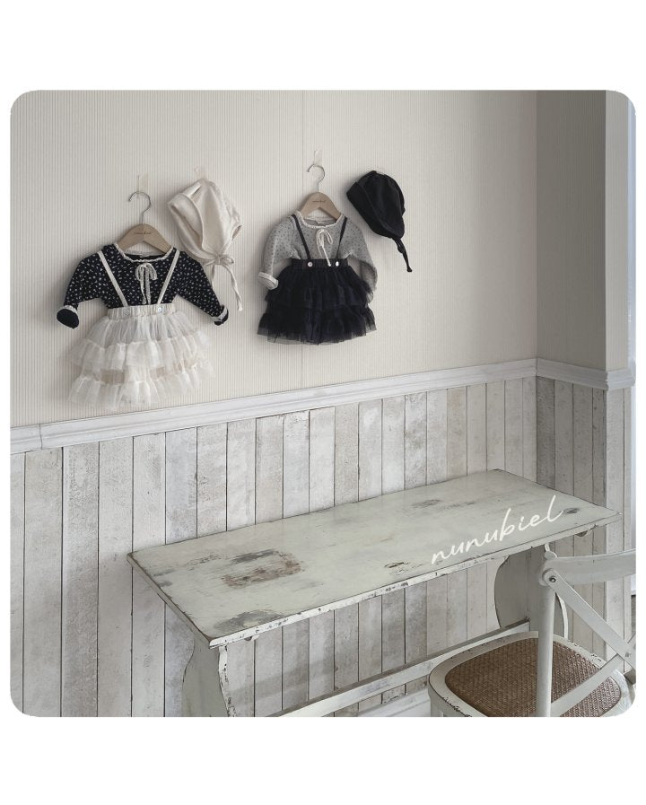 【nunubiel】  bebe mesh skirt