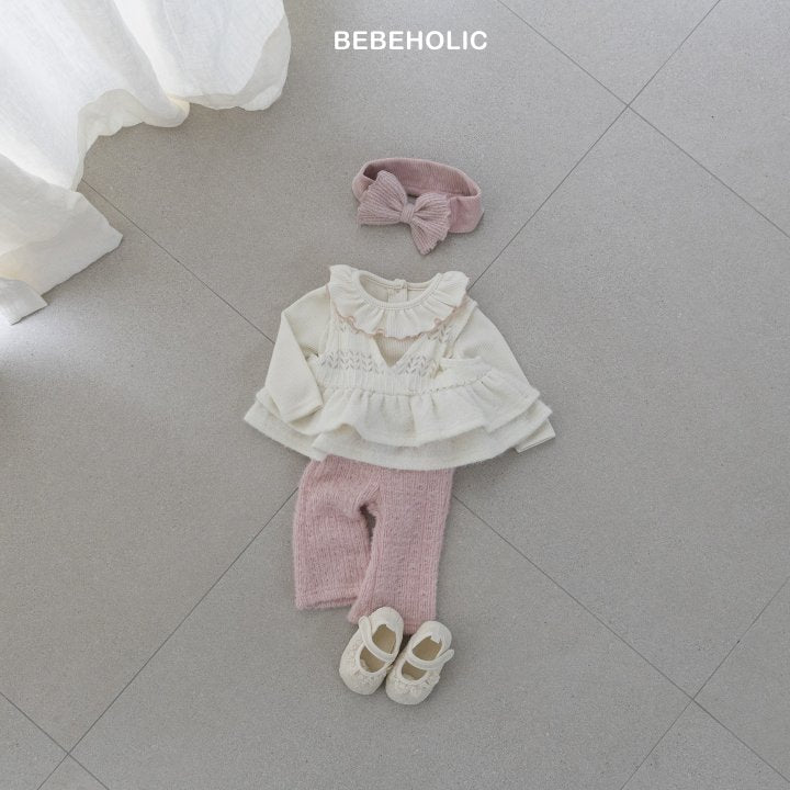 【bebeholic】 Angora boot cut