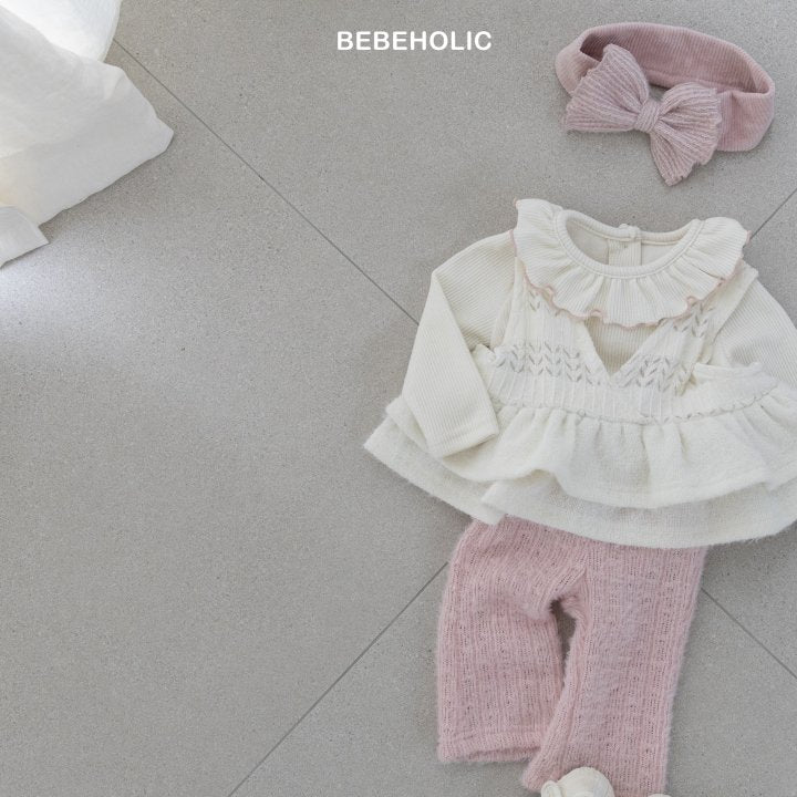 【bebeholic】 Angora boot cut