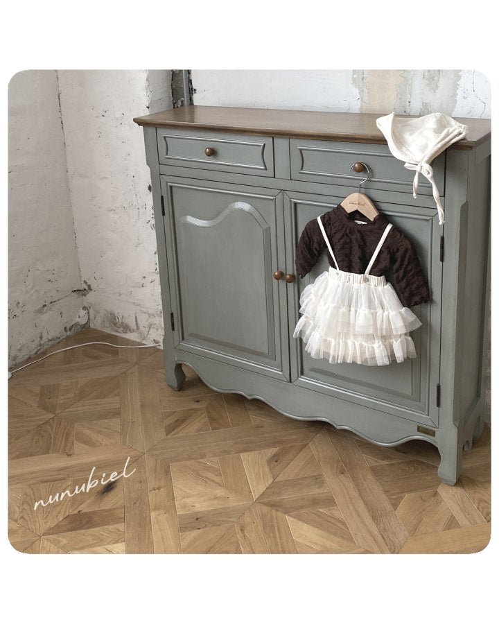 【nunubiel】  bebe mesh skirt