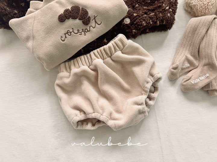 【valubebe】 Fluffy Velour Bloomers (Bebe)