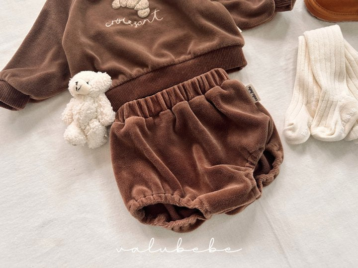 【valubebe】 Fluffy Velour Bloomers (Bebe)
