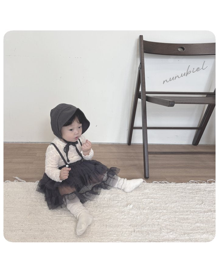 【nunubiel】  bebe mesh skirt