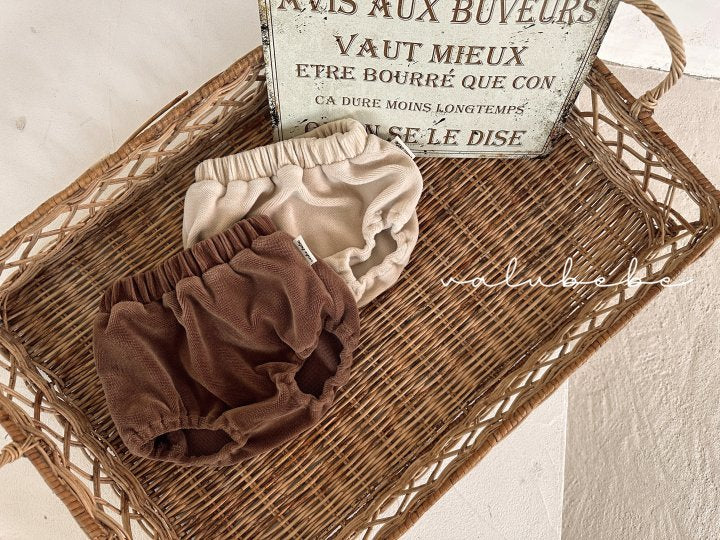 【valubebe】 Fluffy Velour Bloomers (Bebe)