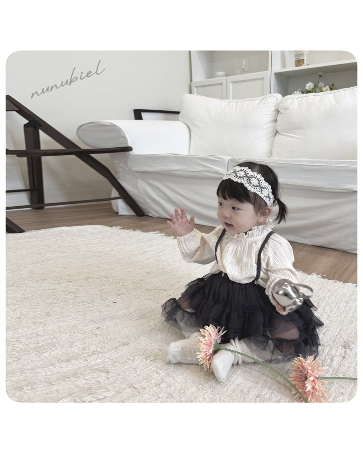 【nunubiel】  bebe mesh skirt
