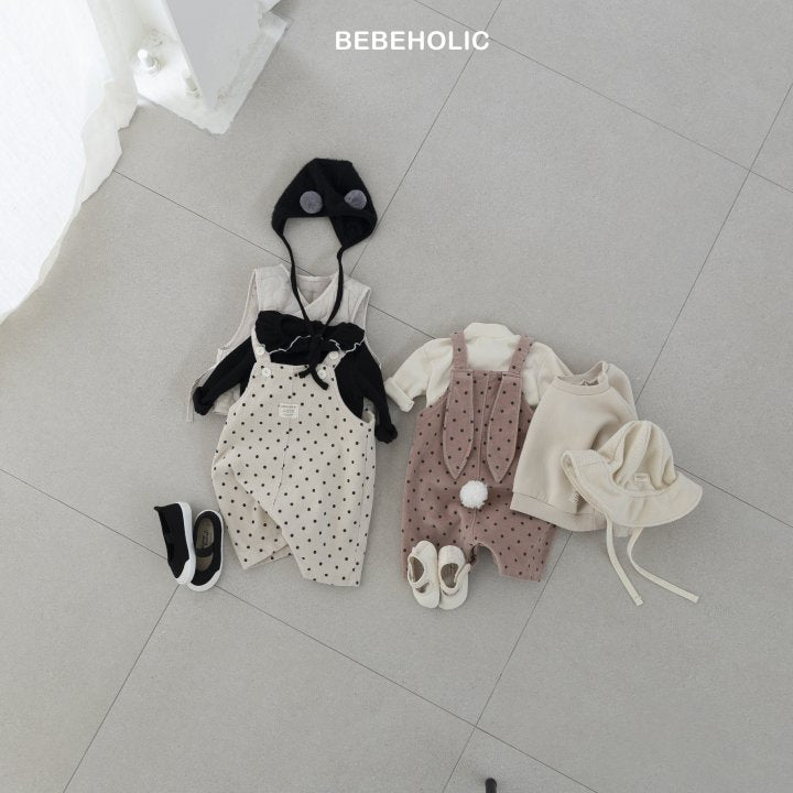【bebeholic】 Rabbit overall Suit