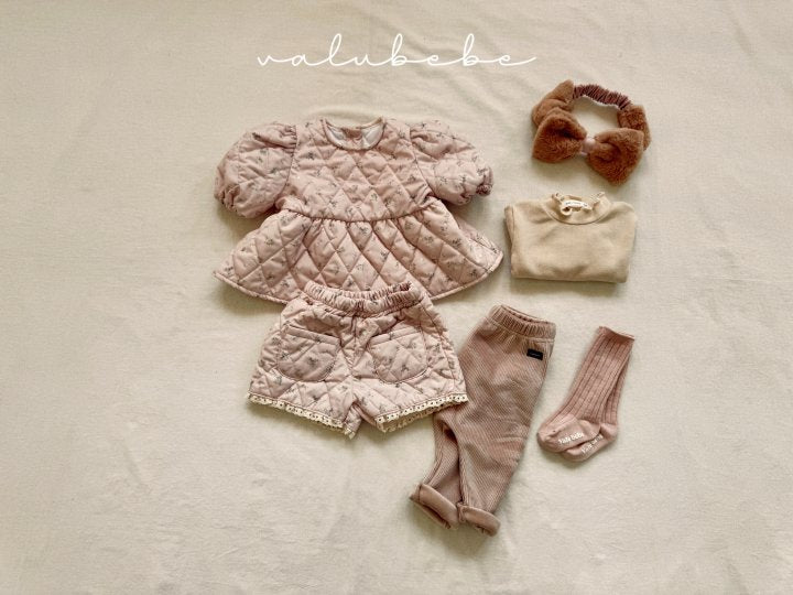 【valubebe】 Kiehl Lace Half Pants (Bebe)