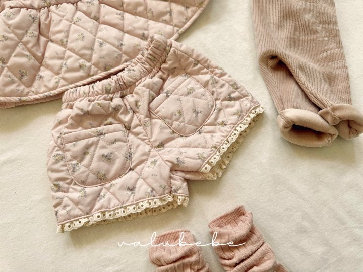 【valubebe】 Kiehl Lace Half Pants (Bebe)