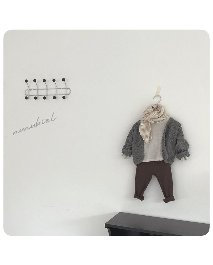 【nunubiel】 check scarf