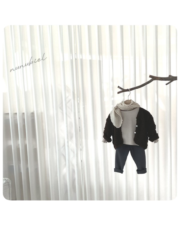 【nunubiel】 check scarf