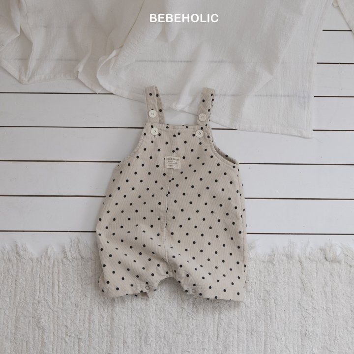 【bebeholic】 Rabbit overall Suit